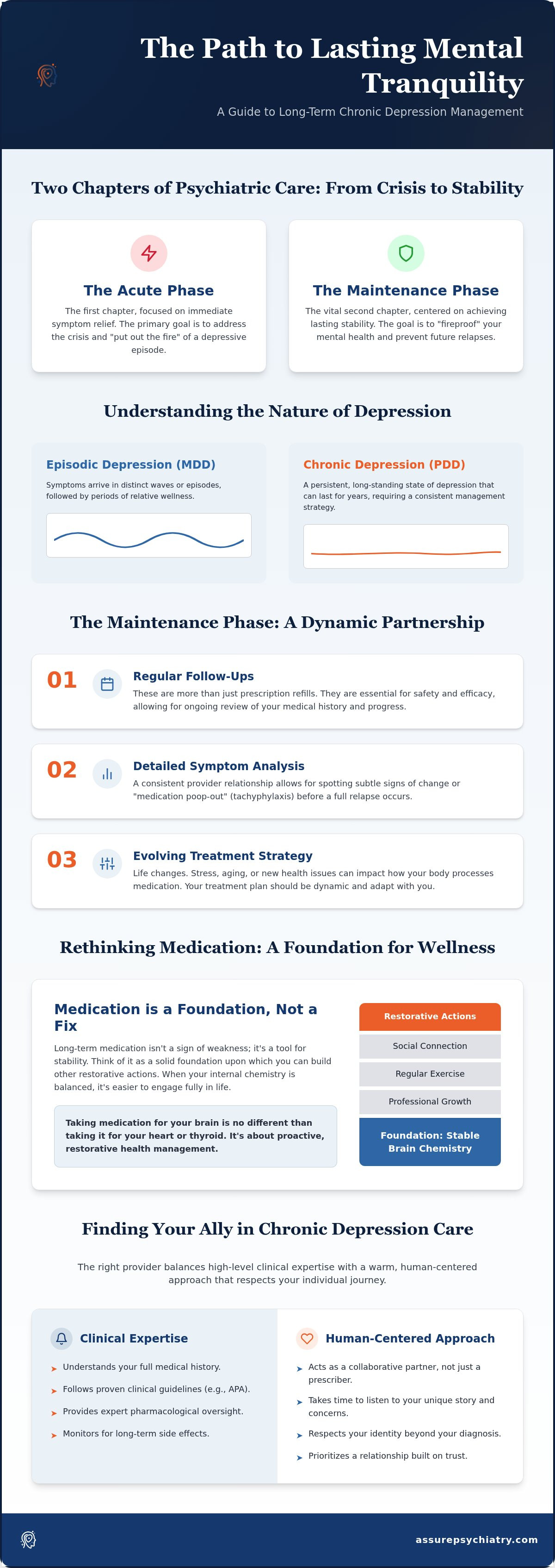 Chronic Depression Medication Management in Seattle